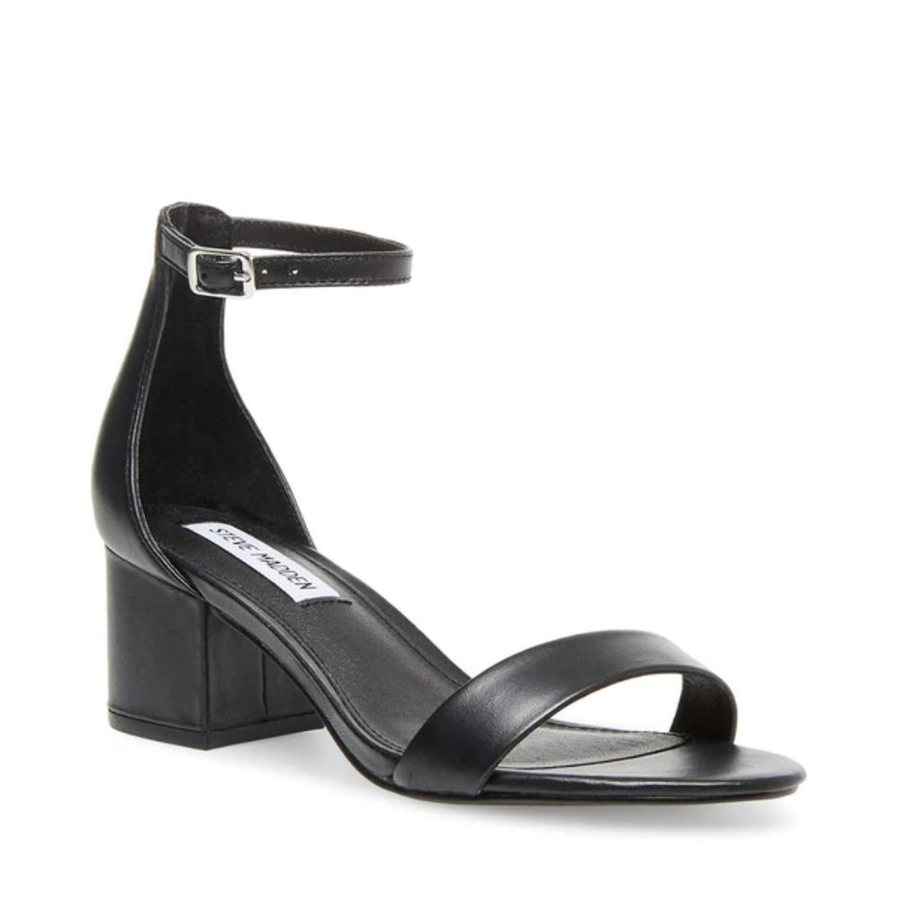 Steve Madden Irene Black Leather